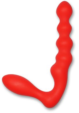 35 x 3,5 cm Lamour Vaginal and Anal Dildo Plug Silikon red