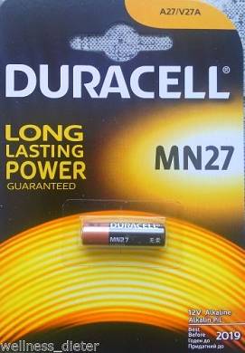 1 x MN 27 Duracell 12V MN27 GP27 AG27A NEU Blister