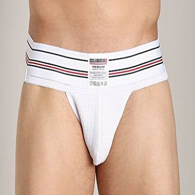 Cellblock 13 - Locker Classic Jock - Strap Jockstrap - Slip Tanga - weiß - Grö