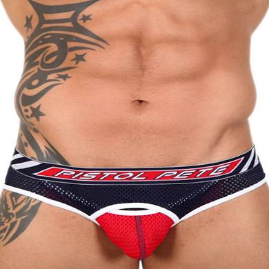 Pistol Pete RPM Jock Brief Underwear Navy