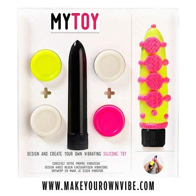 MyToy Vibrator-Kit for me, gelb/pink