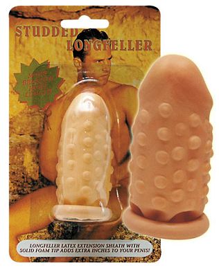 Latex-Penisverlngerung genoppt