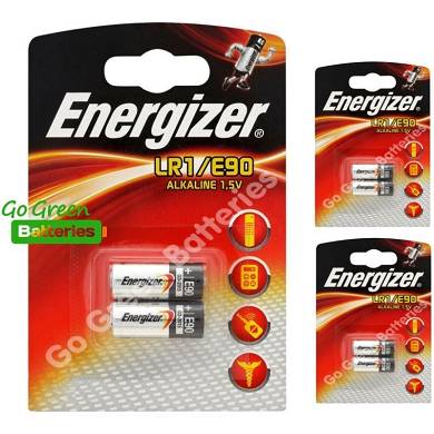 6 x Energizer LR1 MN9100 1,5V Alkaline Batterie E90 AM5