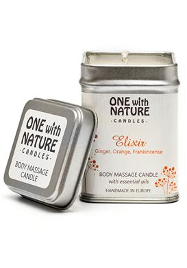 Massagekerze One with Nature 108 g Elixir
