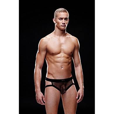 Sportlicher Jockstrap in Schwarz aus Netzmaterial Größe: M/L Marke: ENVY