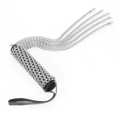 Peitsche Metall mit Ketten