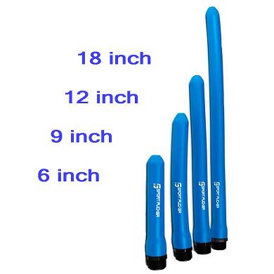 Sport Fucker Locker Room Anal Shower Nozzle 9 inch / 23 cm Blue