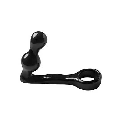 Penisring mit Spitze und Analplug