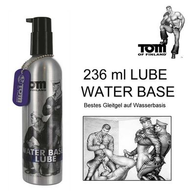 TOM OF FINLAND WASSER GLEITGEL 236ML -8 OZ