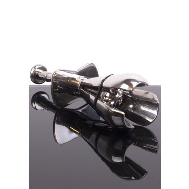 13,5 x 3,2 cm Metallplug - Stainless Steel Asslock - The Deluxe Junior
