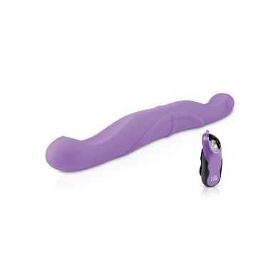 Fetish Fantasy vibrierender Doppeldildo Lila, 33 x 4,4 cm