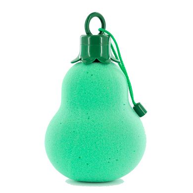 Birne grün, 13 cm Vibrating Sponge