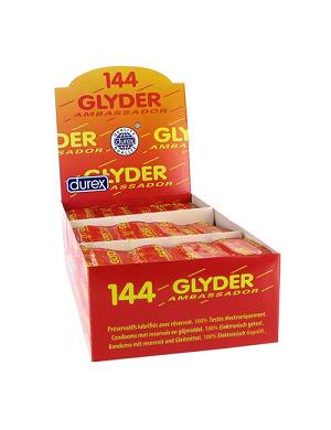 DUREX - GLYDER AMBASSADOR CONDOMS 144 PCS