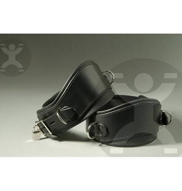 Leder Brustmanschetten
