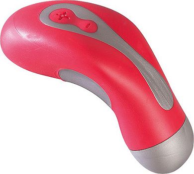 LAYAspot Aufliegevibrator silber / rot