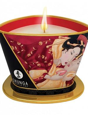 shunga-massage-kerze-170ml-romance-erdbeerwein