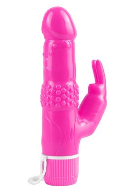 19 x 3,5 cm NEON Rabbit Vibe pink