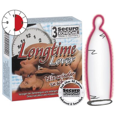 Secura Longtime Lover Kondome 3er