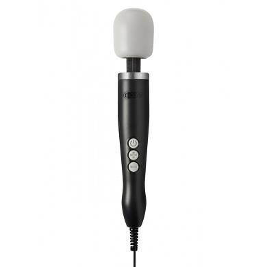 "Doxy" Massagestab - 34 x 6 cm - in Schwarz
