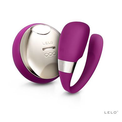 Lelo Tiani 3 Deep Rose - Paarvibrator mit besonderer Intensität - Oberfläche aus hochwer