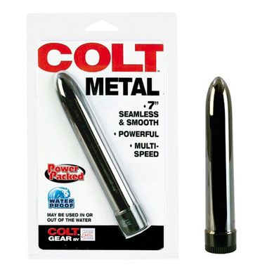 Vibrator Metall Stift 19 x 3 cm