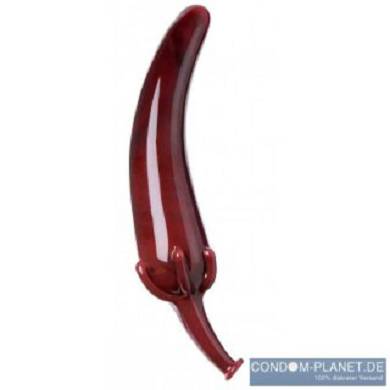 GLASSVIBRATIONS Glasdildo Red Pepper