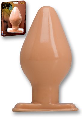 16 x 7,5 cm Down & Dirty XL Buttplug flesh