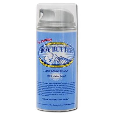 Boy Butter H2O Original EZ-Pump 5 oz. (148 ml)