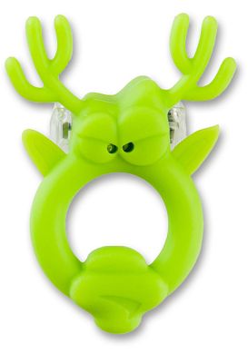 Shots Toys Beasty Toys Rocking Reindeer Penisring grn