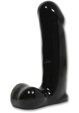17,5 x 4,5 cm Dildo Perfekter Philipp schwarz