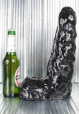 30 x 9 cm Dildo Perry black