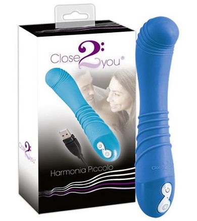 Close2you Harmonia 2 Piccolo laguna - G-Punkt Rillen-Vibrator