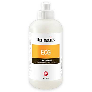 Dermedics ECG leitendes medizinisches Kontaktgel 250ml. für Elektrotherapie. Physioth