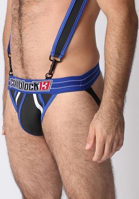 Cellblock-13 Samurai Neoprene Jock black/blue