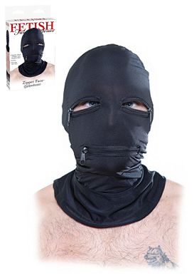 Fetish Fantasy - Zipper Face Spandexmaske