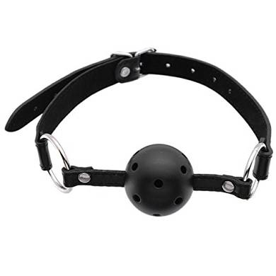 Housweety Fetish Fantasy Ball Gag Training System.Ballknebel Ballgag Bondage (Schwarz)