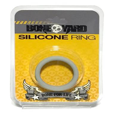 Bone Yard Silicone Ring Grey