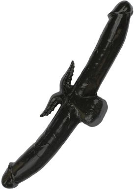 40 x4,5 cm TSX TROJAN Doppeldildo black
