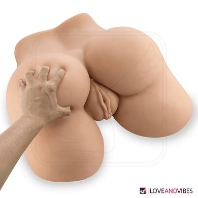 Po-Masturbator mit Anus & Vagina, 13 kg