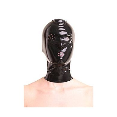 Anita Berg AB4202 Natur Latex-Maske perforiert ohne Reißverschluss Perforation Augen
