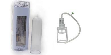 Fröhle Zylinder Set neutral Penispumpe Potenzpumpe Penisverlängerung Kolbenpumpe
