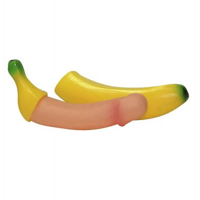 Gag-Banane als Spritzpistole