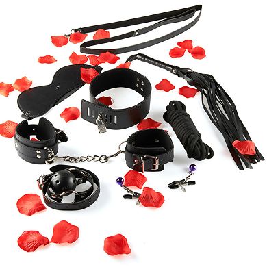 Toy Joy - Amazing BDSM Bondage Set 8tlg. - schwarz