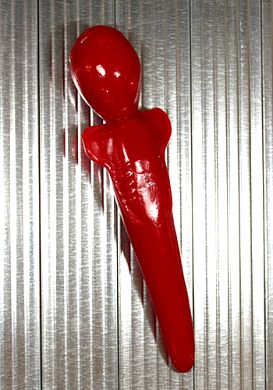 33 x 6,5 cm TSX Sperm Tail Plug red