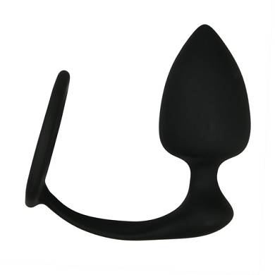 Cock Ring mit Analplug