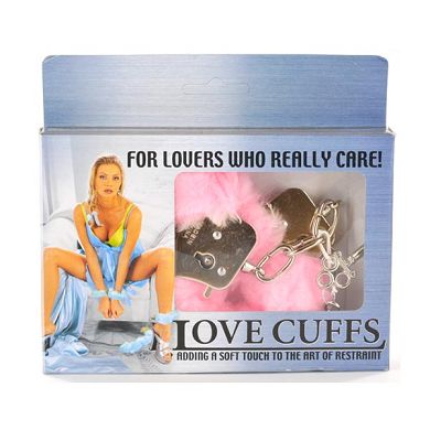 Love Cuffs rosa, Handschellen