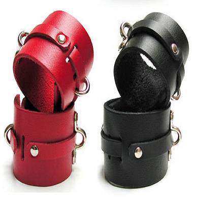 Bondage Basic Leder Fußfesseln