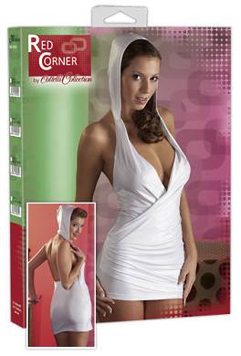 Kleid wei Red Corner