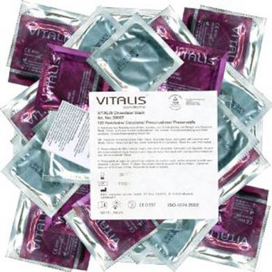 VITALIS - Kondome mit Schokoladengeschmack - 100 Stck