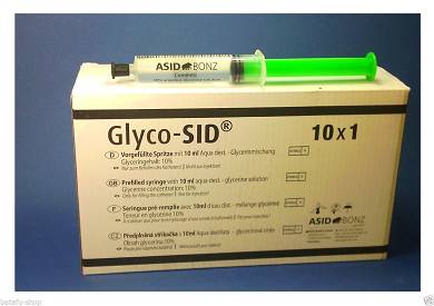 Blocker 10ml Spritze Katheter Glyco-SID ® Blockermedium Ballonbefüllung Glycerin